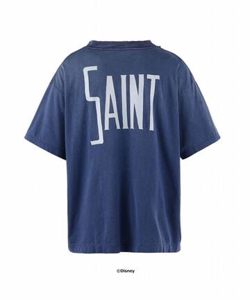 SAINT MICHAEL/セントマイケル×FANTASIA/DNF_SS TEE/NAVY