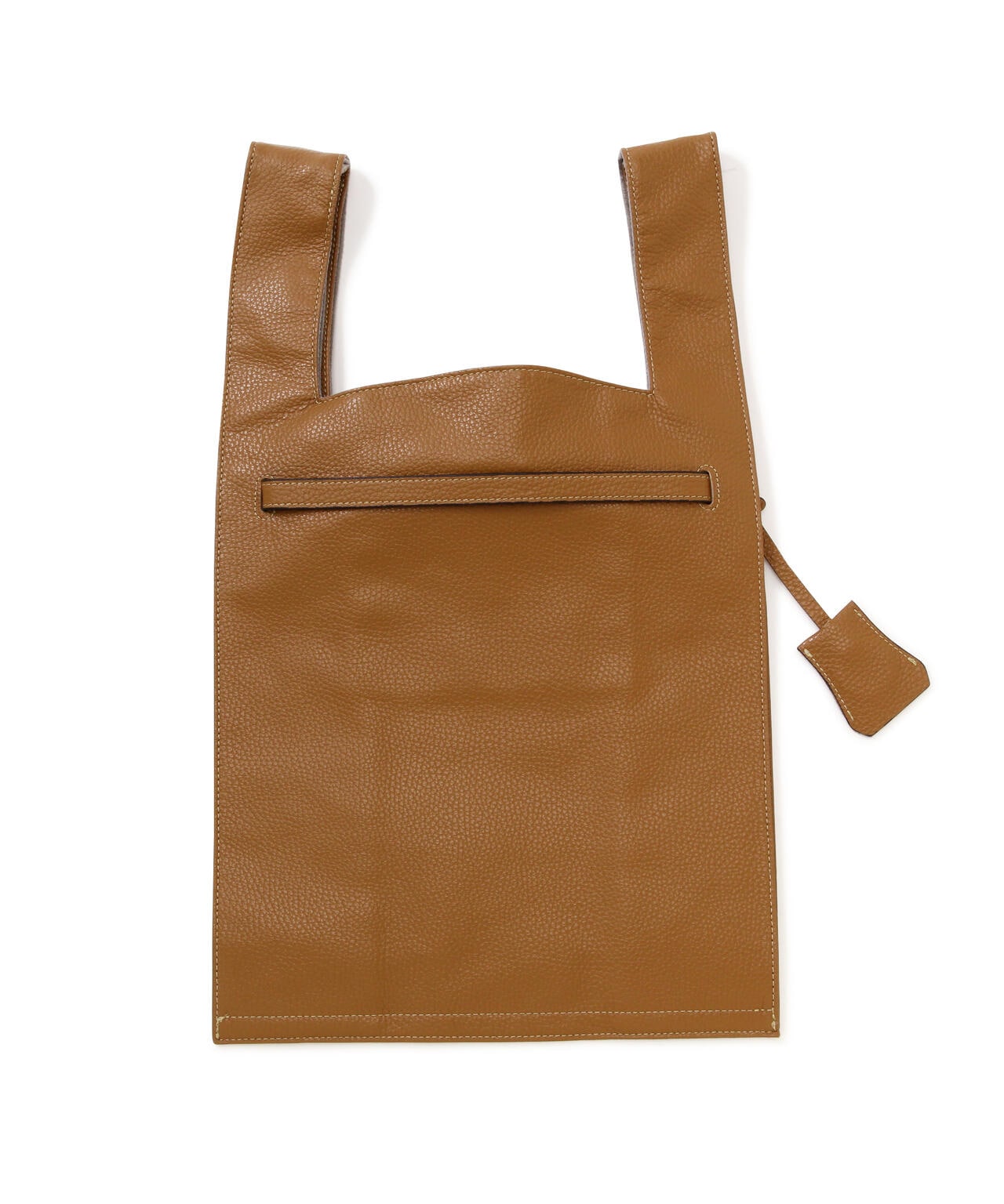 beautiful people/large market bag shrink leather