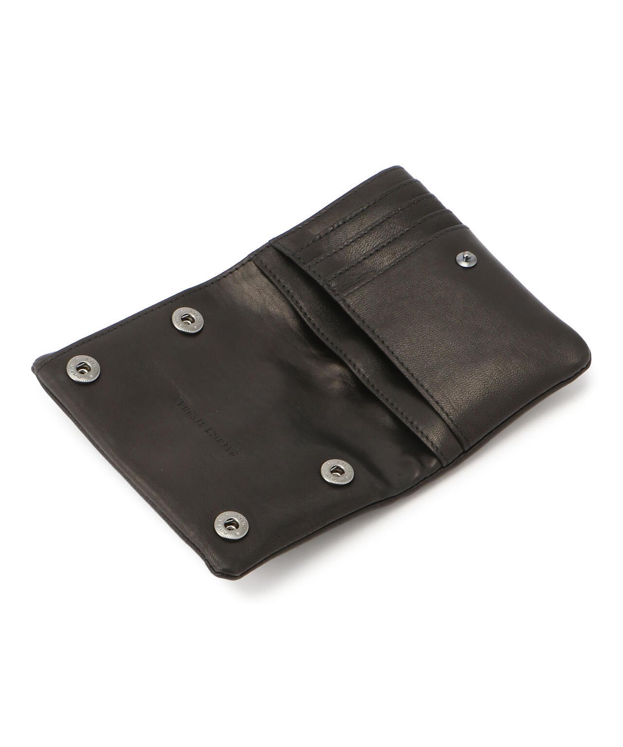 PATRICK STEPHAN/Leather micro wallet 'minimal' shine 2 ショート