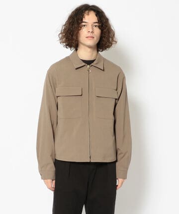 Toironier/トワロニエ/Zip Shirt/ジップシャツ