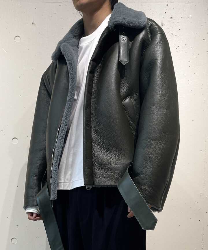 YOKE/ヨーク/DETACHABLE COLLAR BOMBER JACKET SP