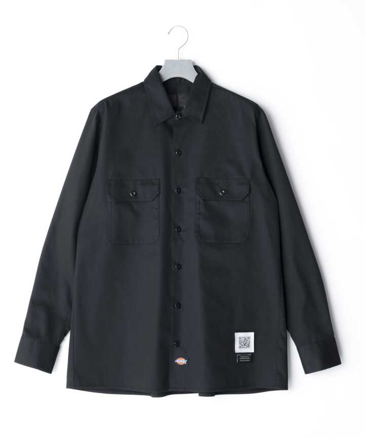 FUMITO GANRYU/フミト ガンリュウ/Pleated work shirt (Dickies