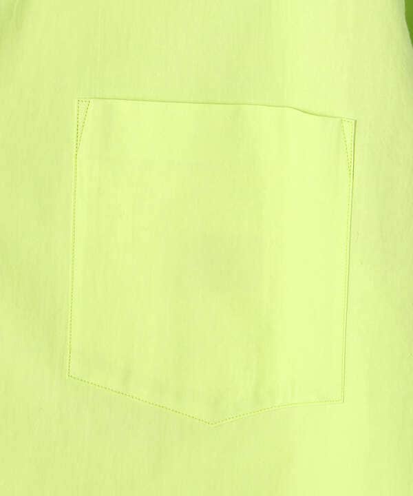 URU ウル カジュアルシャツ 2(M位) ベージュx緑x黒等(グレンチェック)
