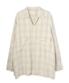 YOKE/ヨーク/OVERSIZED OPEN COLLAR SHIRTS/オーバーサイズ