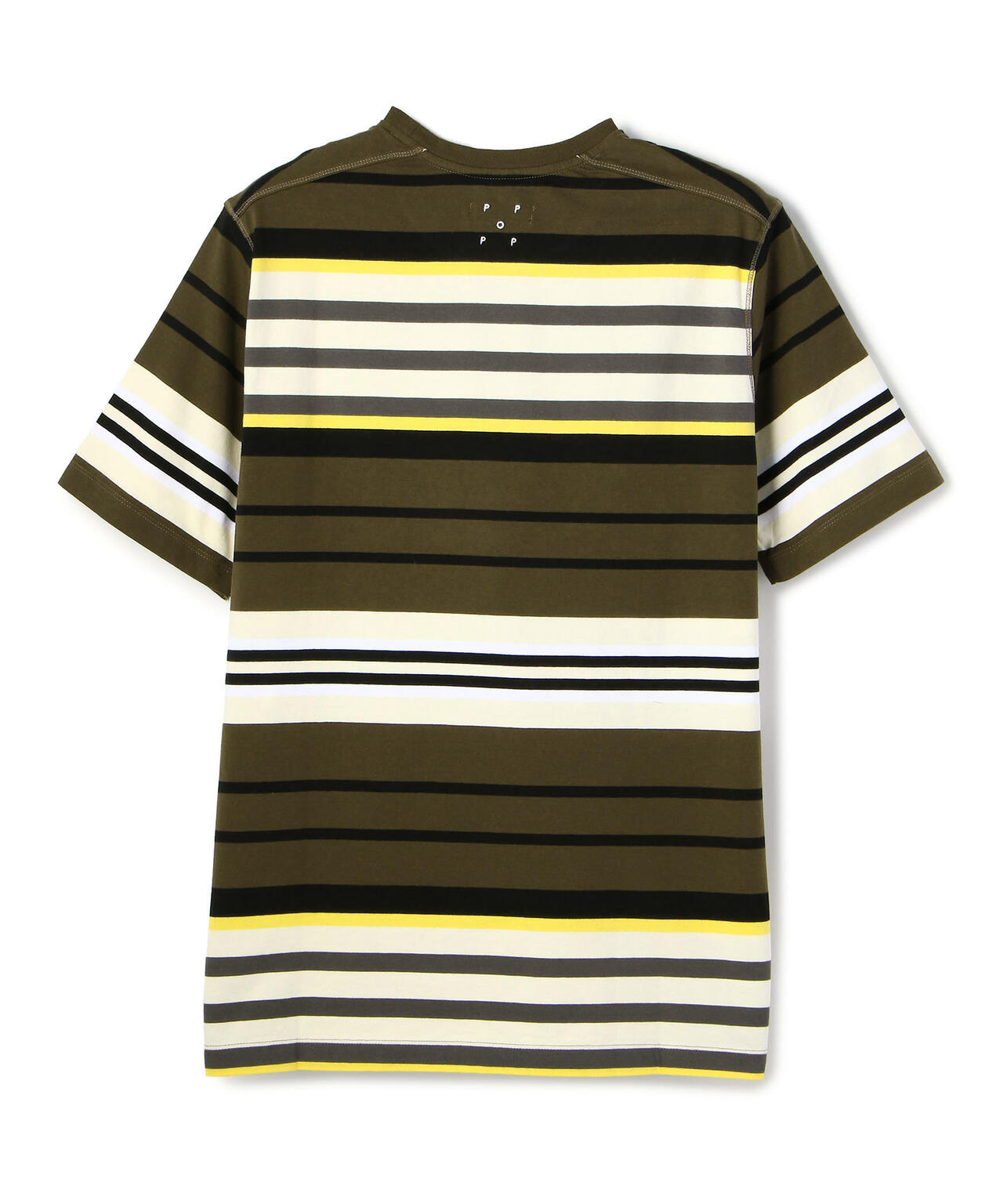 POP TRADING COMPANY/ポップトレーディングカンパニー/striped pocket t-shirt