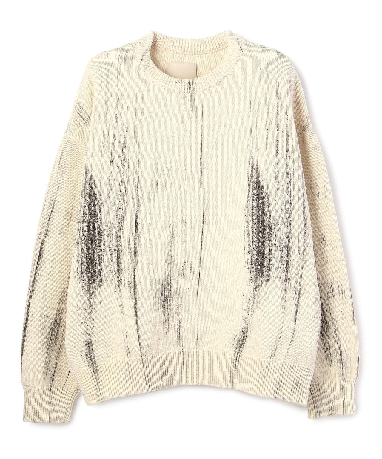 YOKE ヨーク Printed Cotton Cneck Sweater