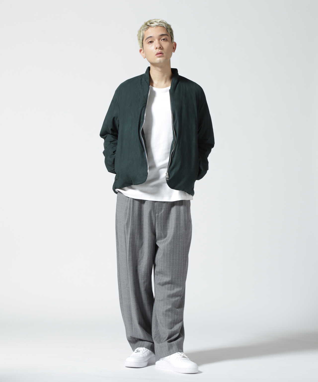 美品22AW URUウル 1TUCK PANTS タックパンツ127N△-