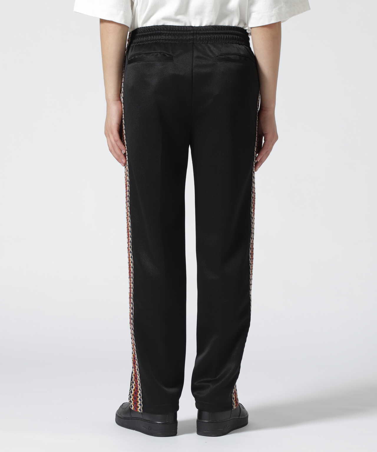 Toironier - SIDE LINE TRACK PANTS ブラック/F | hartwellspremium.com