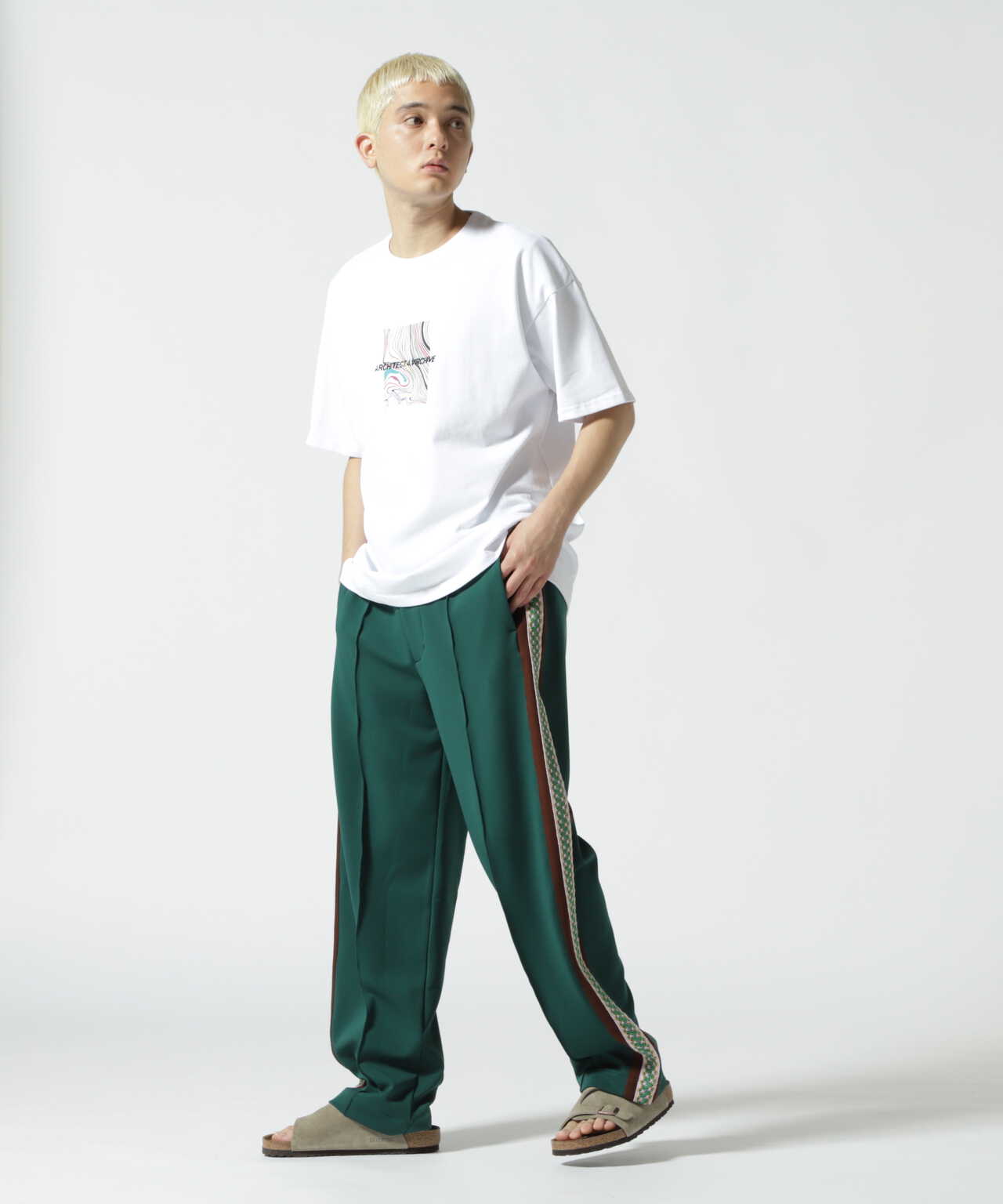 Sasquatchfabrix./サスクワッチファブリックス/LACETAPE TRACK PANTS 