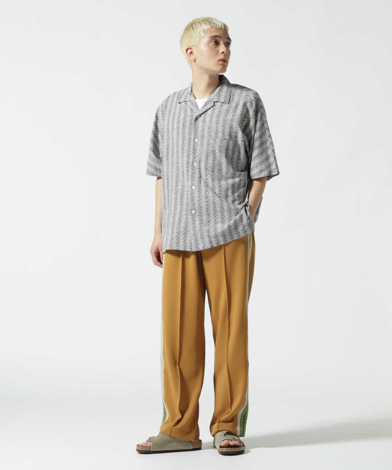 Sasquatchfabrix./サスクワッチファブリックス/LACETAPE TRACK PANTS ...