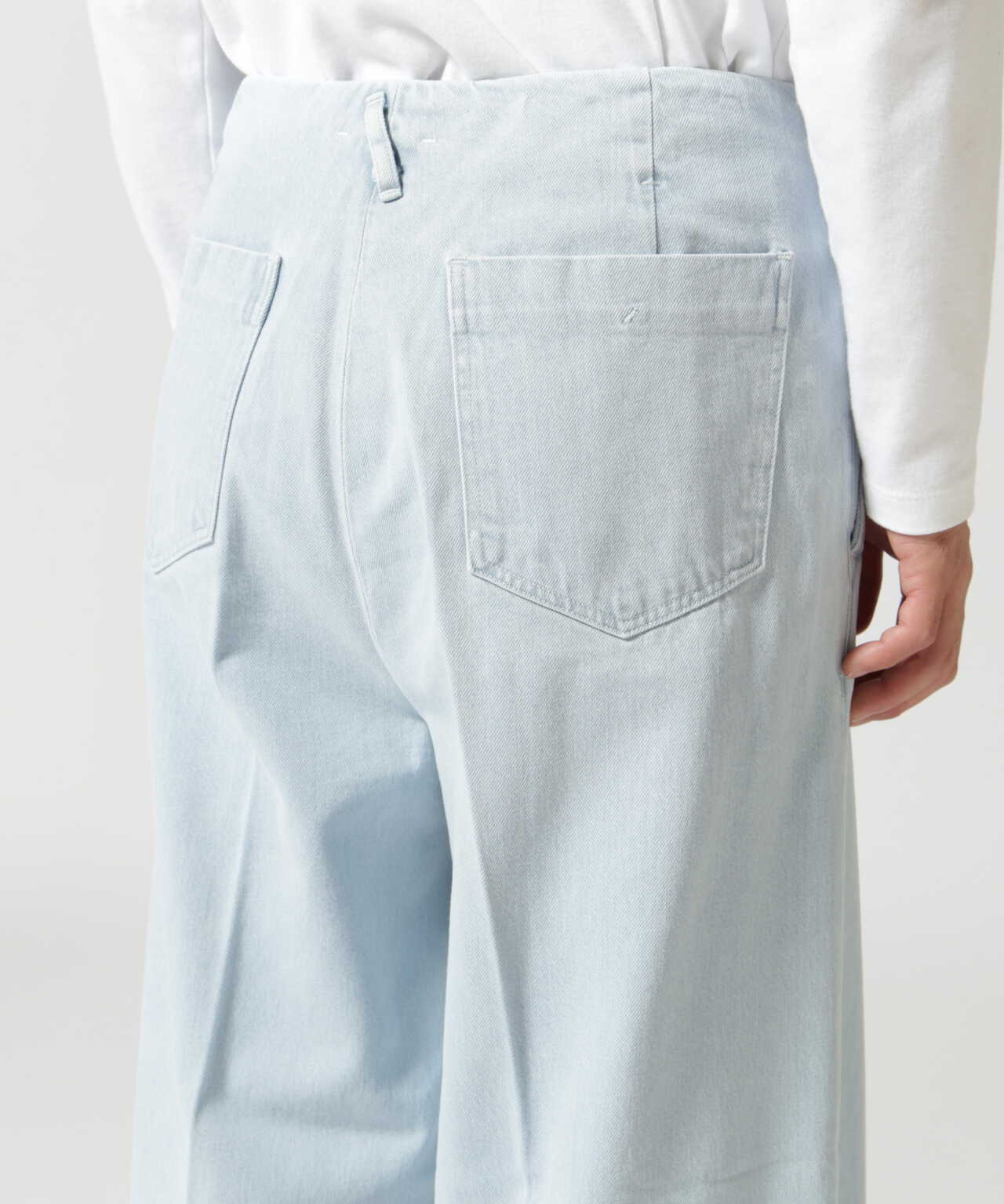 saby サバイ Tuck Baggy white 白 サイズ1-