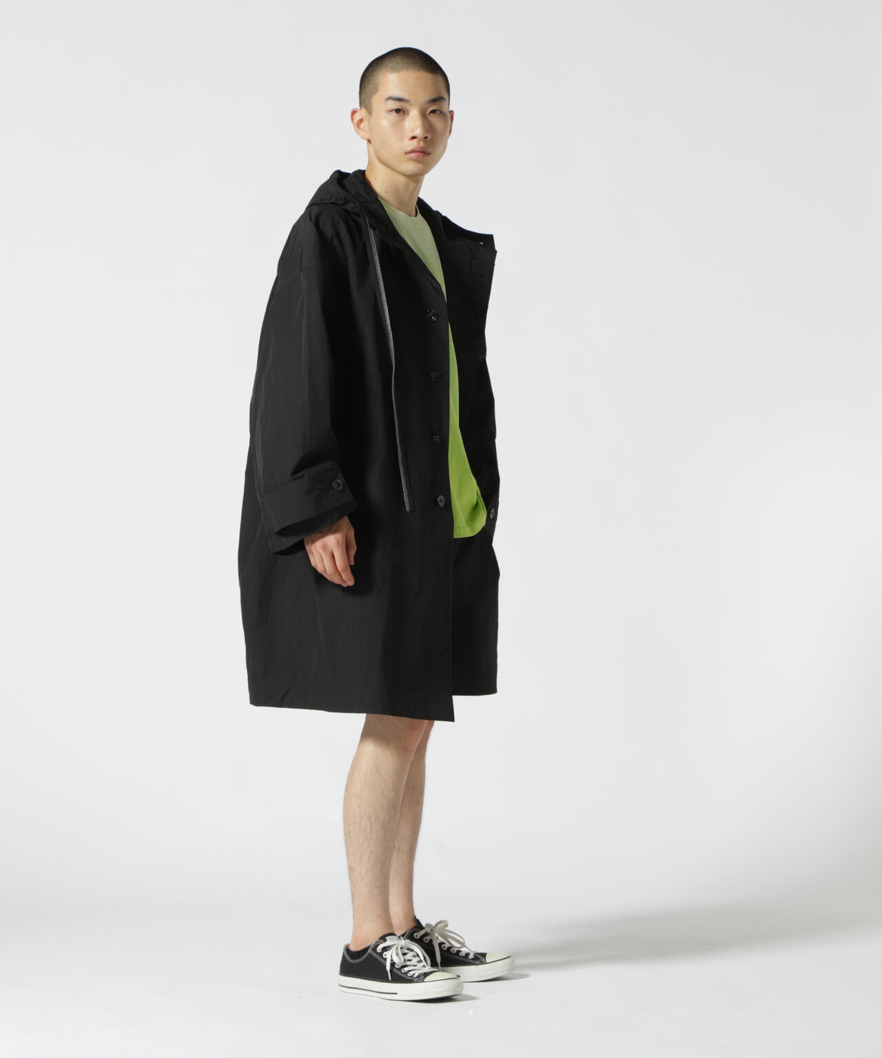 SHINYA KOZUKA /シンヤ コヅカ/TITAN RAINCOAT FOR WARE-MO-KOU/吾亦紅別注レインシャツコート |  GARDEN ( ガーデン ) | US ONLINE STORE（US オンラインストア）