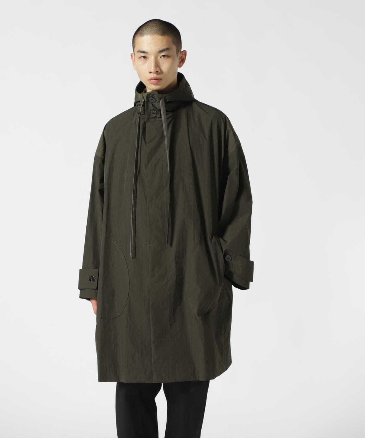 SHINYA KOZUKA /シンヤ コヅカ/TITAN RAINCOAT FOR WARE-MO-KOU/吾亦紅別注レインシャツコート |  GARDEN ( ガーデン ) | US ONLINE STORE（US オンラインストア）