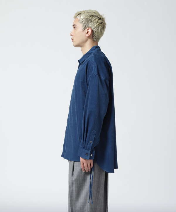 Toironier/トワロニエ/Corduroy Regular Fit Loose Shirts