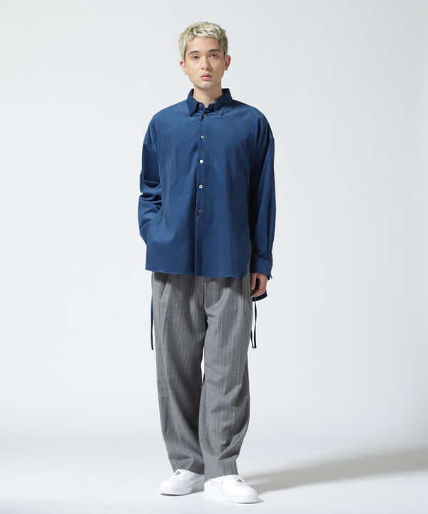 Toironier/トワロニエ/Corduroy Regular Fit Loose Shirts