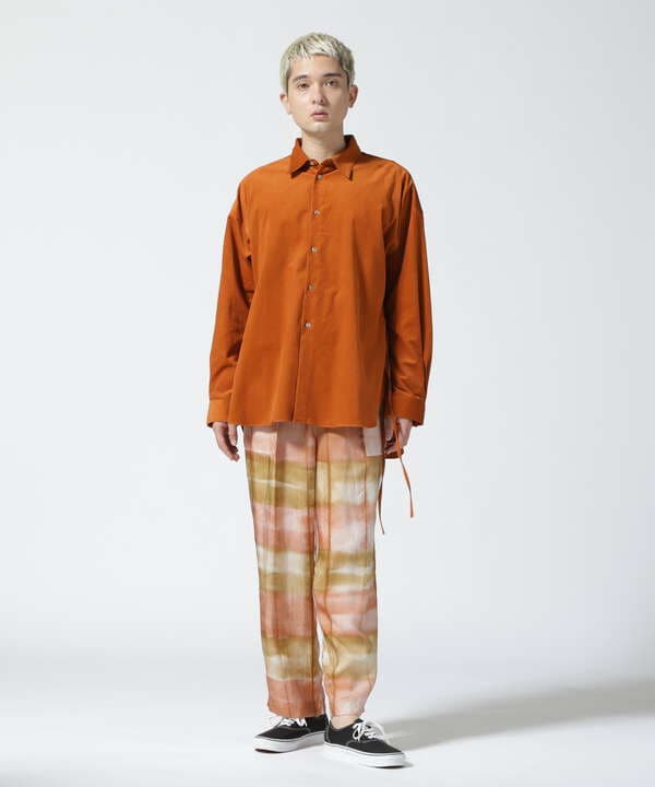 Toironier/トワロニエ/Corduroy Regular Fit Loose Shirts