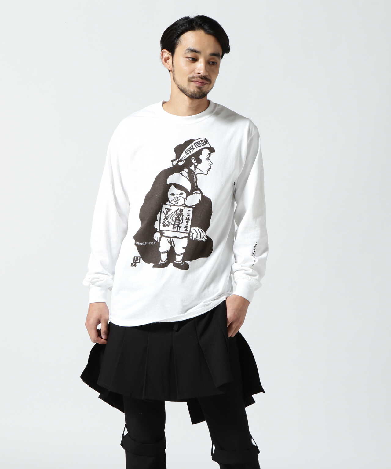 Sasquatchfabrix./サスクワッチファブリックス/横田大集会 L/S T-SHIRT