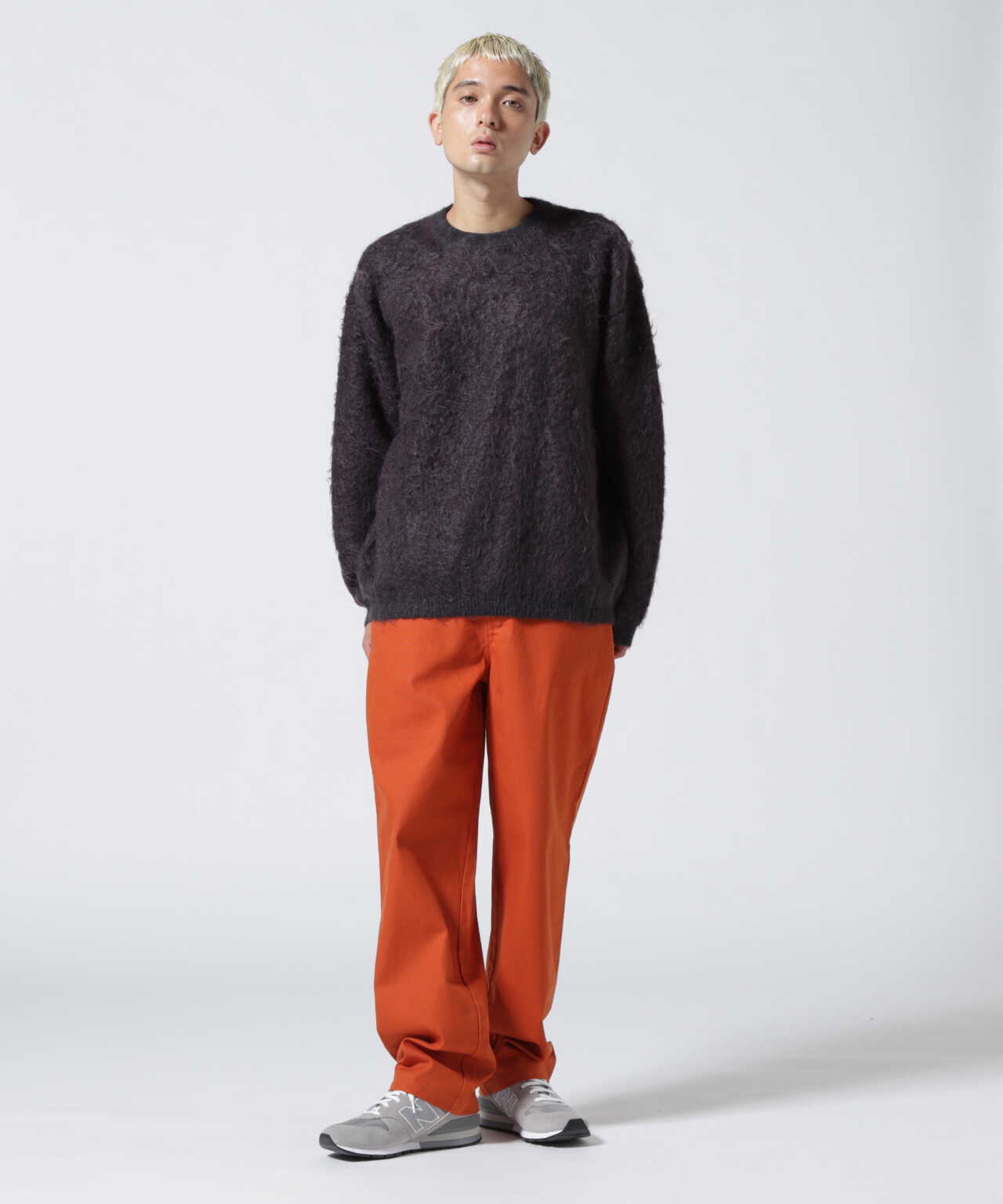 YOKE/ヨーク/4COLOR MIX JACQUARD MOHIAR CREWNECK | GARDEN 