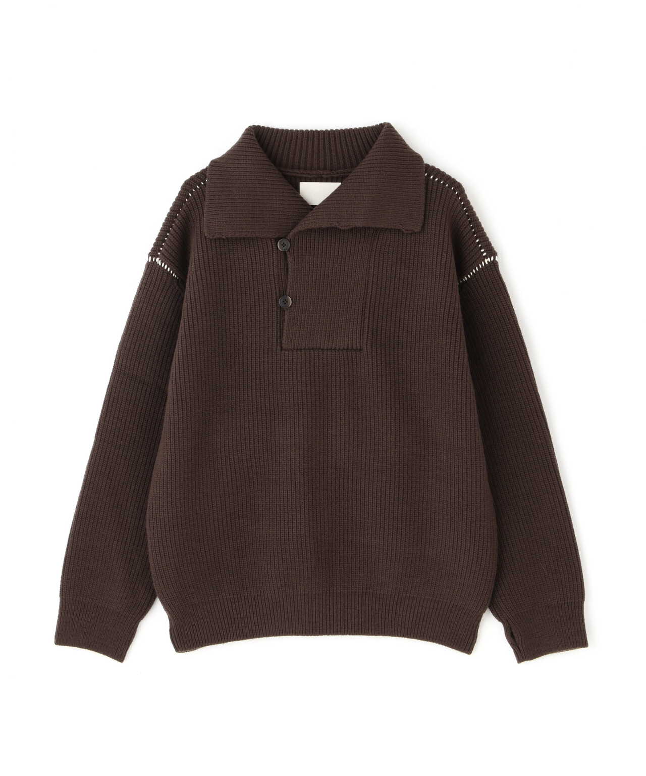 YOKE/ヨーク/High Neck Rib Knit