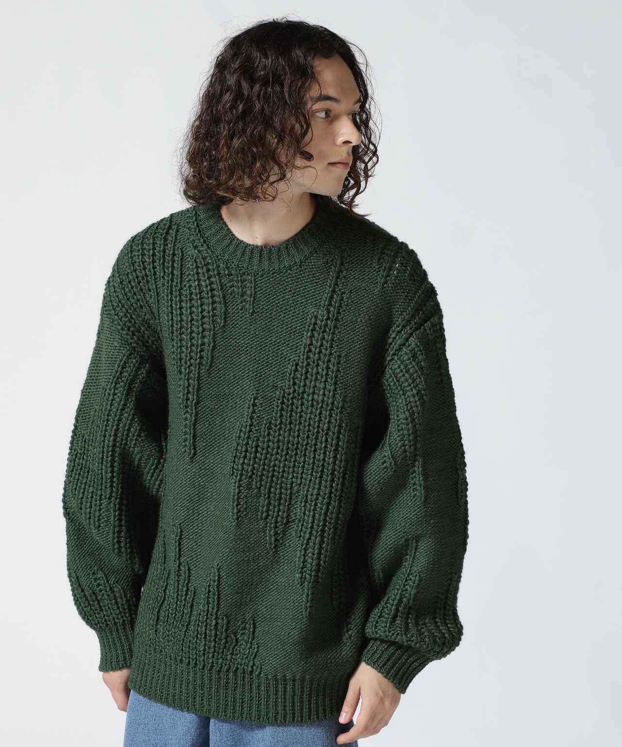 knitted pullover(ikkuna/suzuki takayuki)