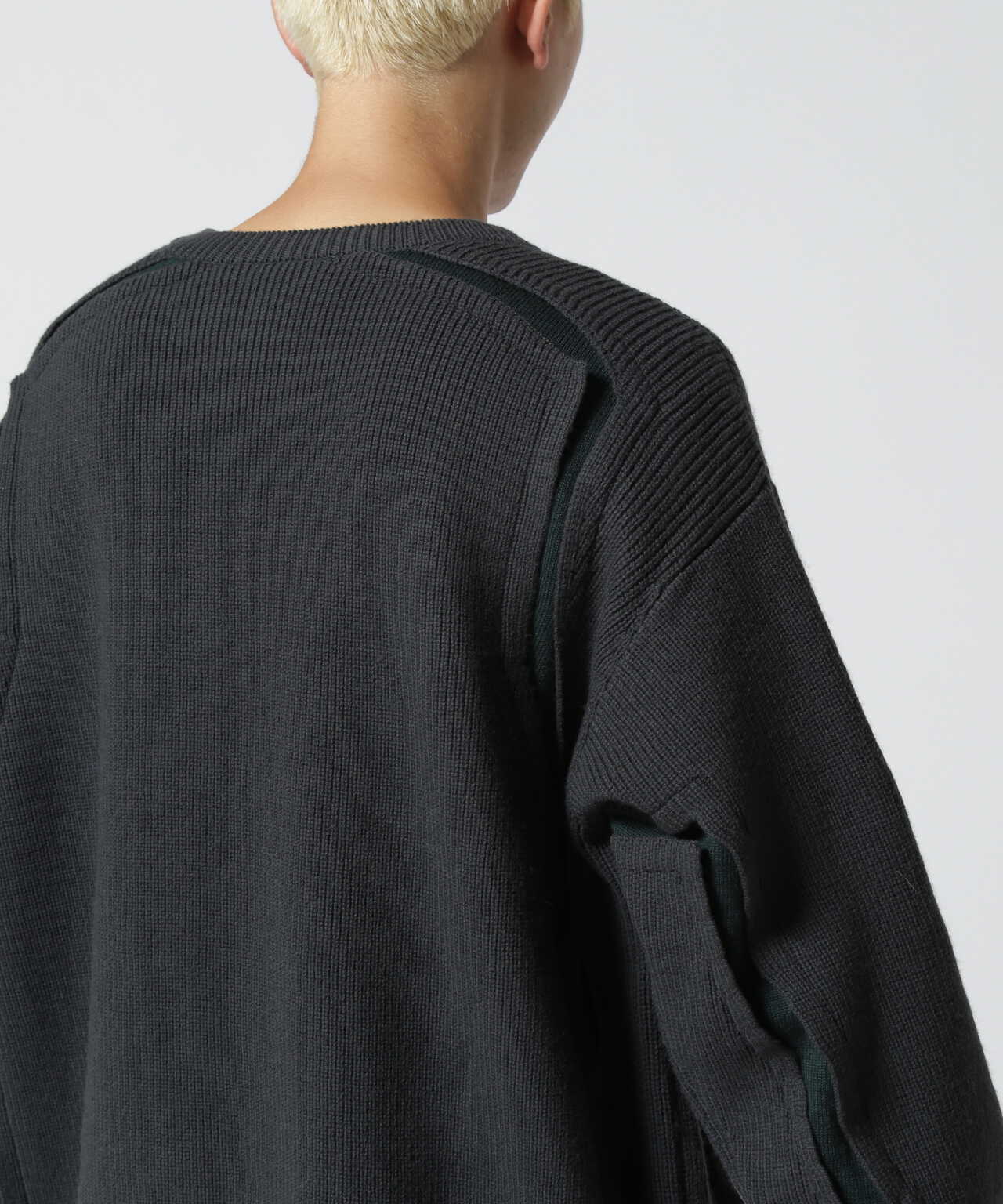 YOKE/ヨーク/Broken Crewneck Sweater | GARDEN ( ガーデン ) | US ...