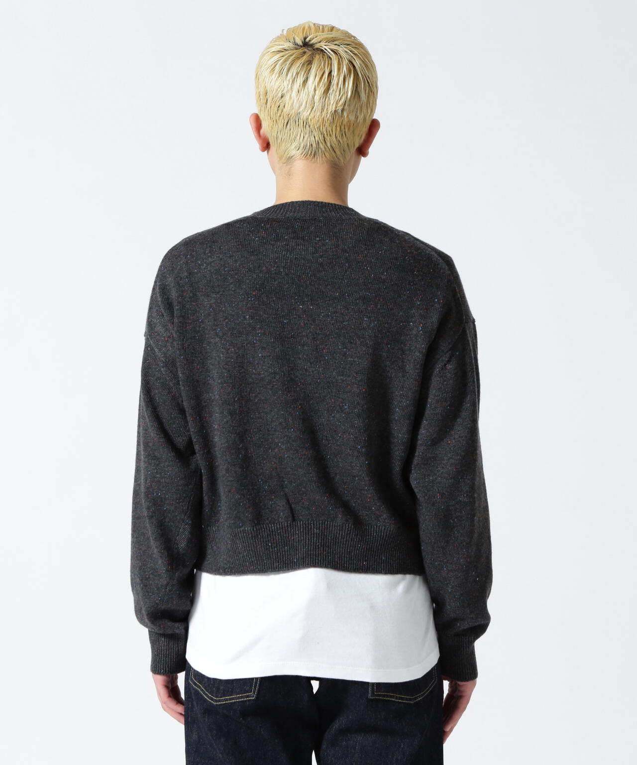 crepuscule /クレプスキュール/SHORT LENGTH V-NECK KNIT | GARDEN