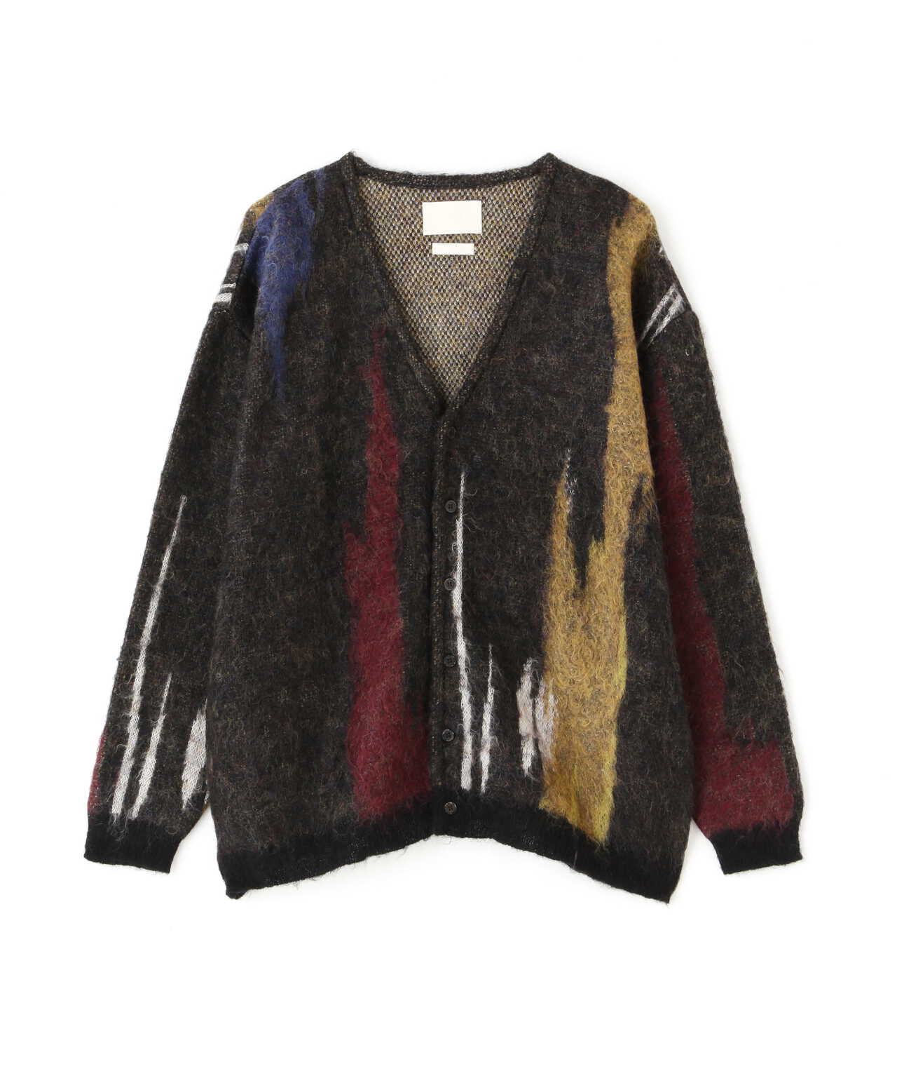 yoke STILL JACQUARD CARDIGAN-