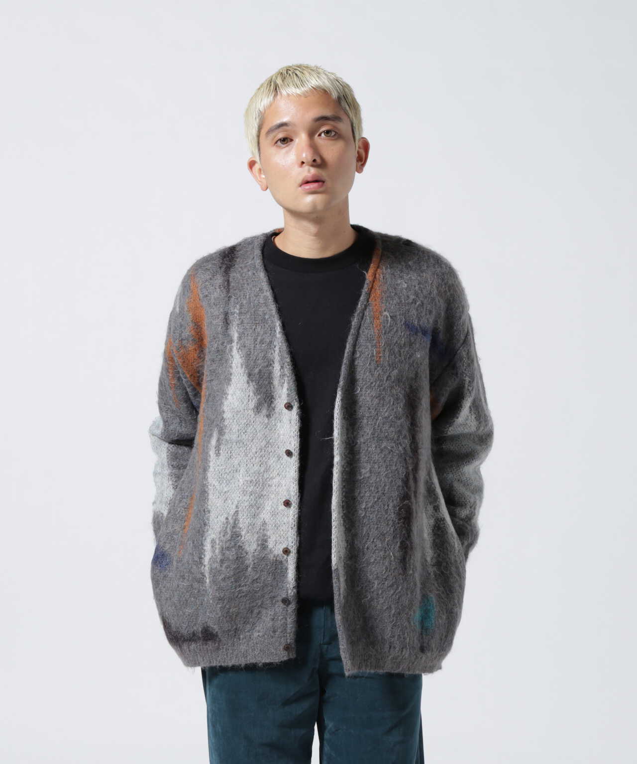 贅沢品 YOKE/ヨークSTILL JACQUARD カーディガン CARDIGAN トップス