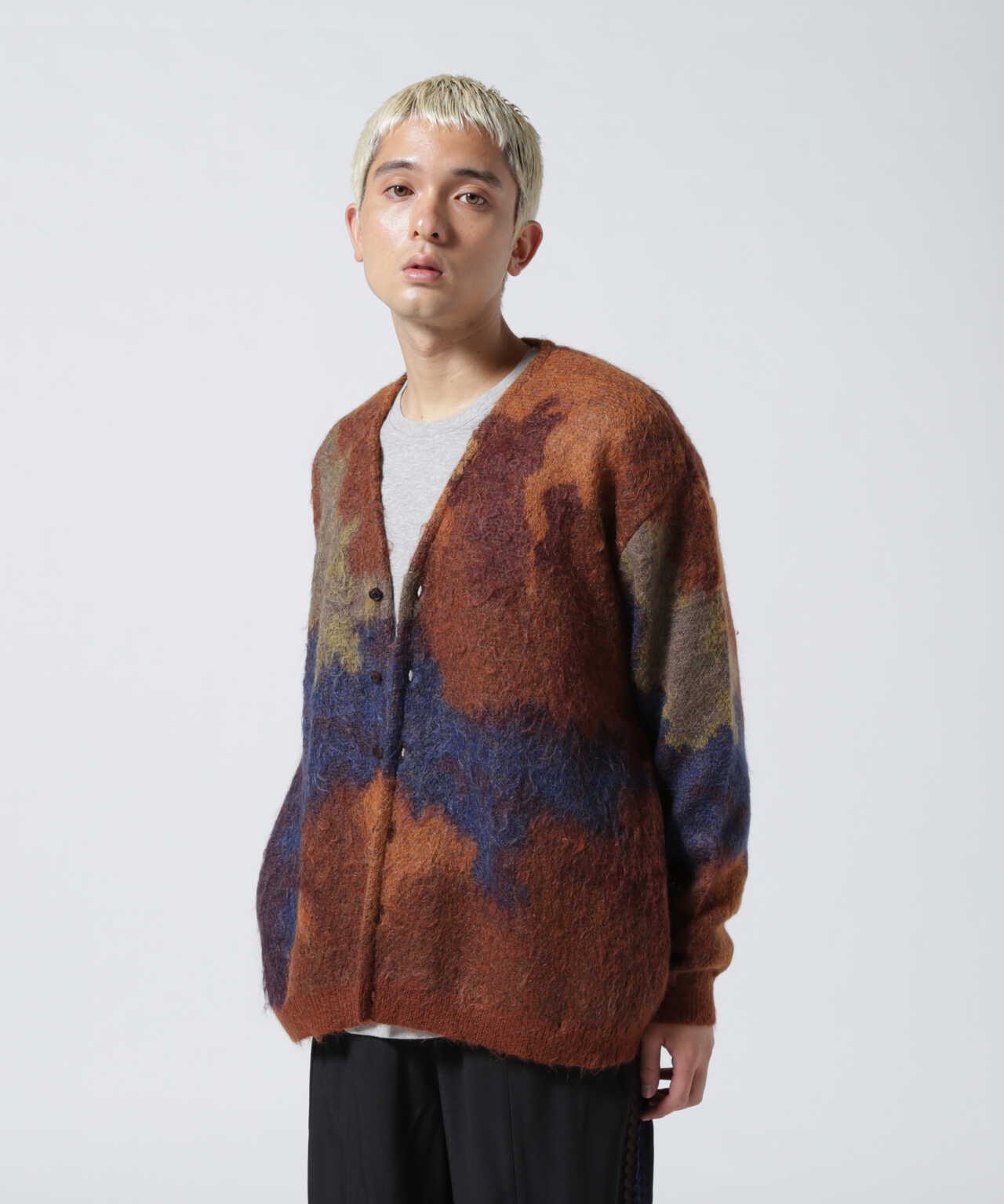 新作モデル カーディガン 22aw YOKE STILL JACQUARD CARDIGAN ...