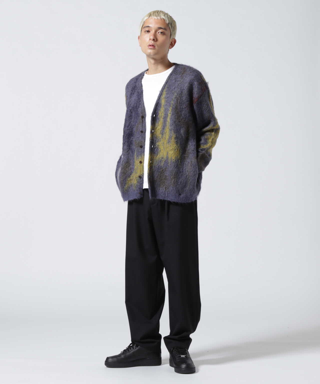 YOKE/ヨーク/STILL JACQUARD CARDIGAN | GARDEN ( ガーデン ) | US 