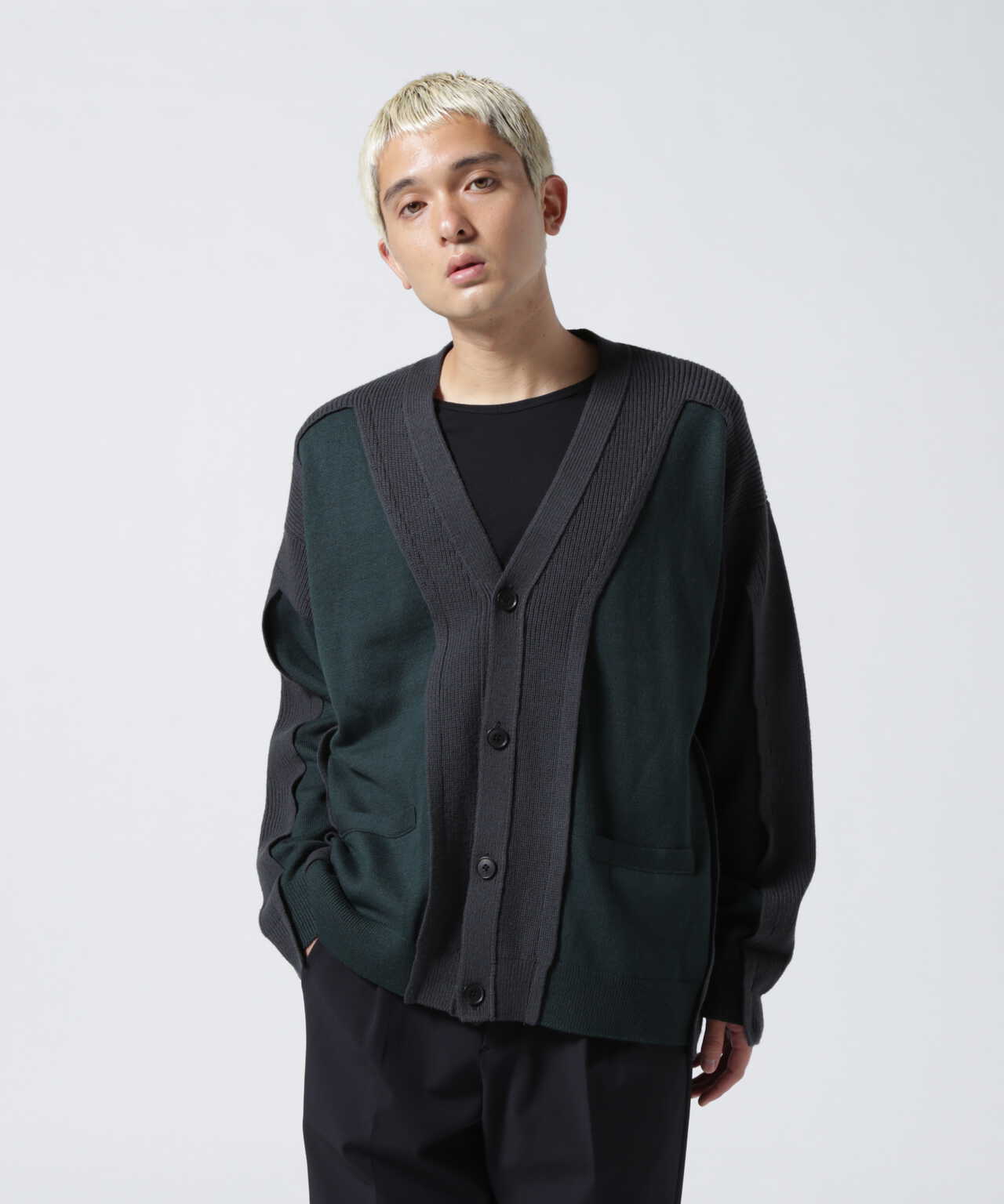 レビュー高評価のおせち贈り物 YOKE Broken Cardigan studioarabiya