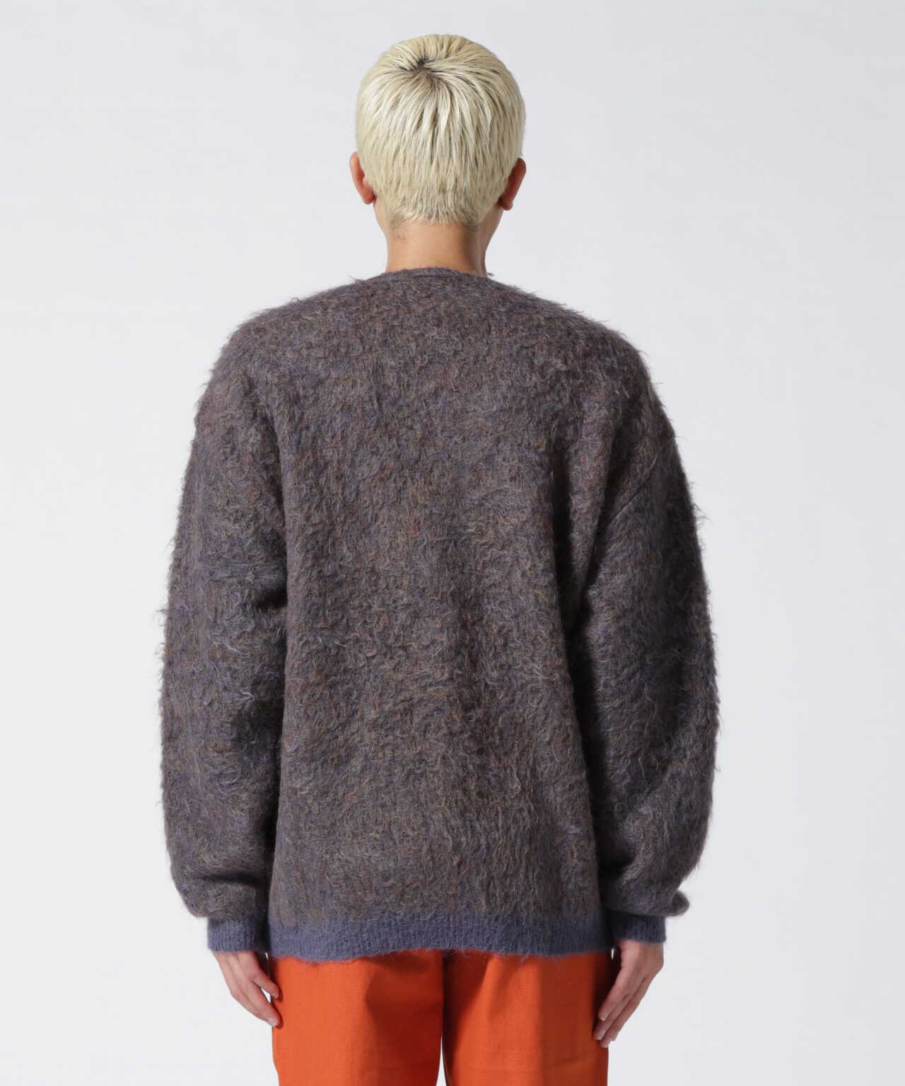 YOKE性別YOKE 4COLOR MIX JACQUARD MOHAIR CARDIGAN