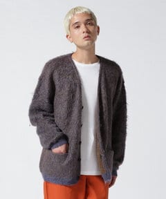 YOKE/ヨーク/4COLOR MIX JACQUARD MOHIAR CARDIGAN