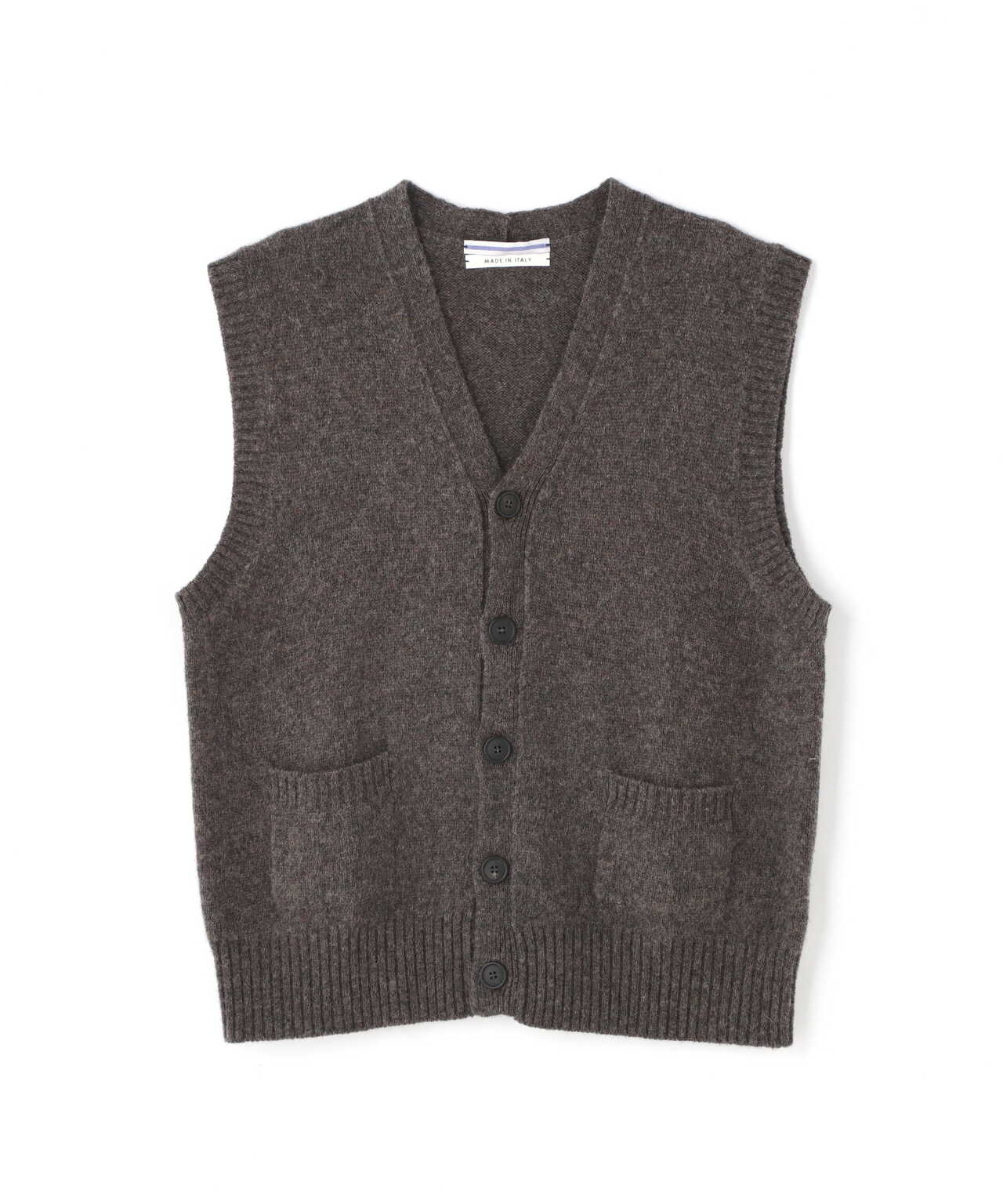 カラーCristaseya Shetland gilet クリスタセヤ　ニットベスト