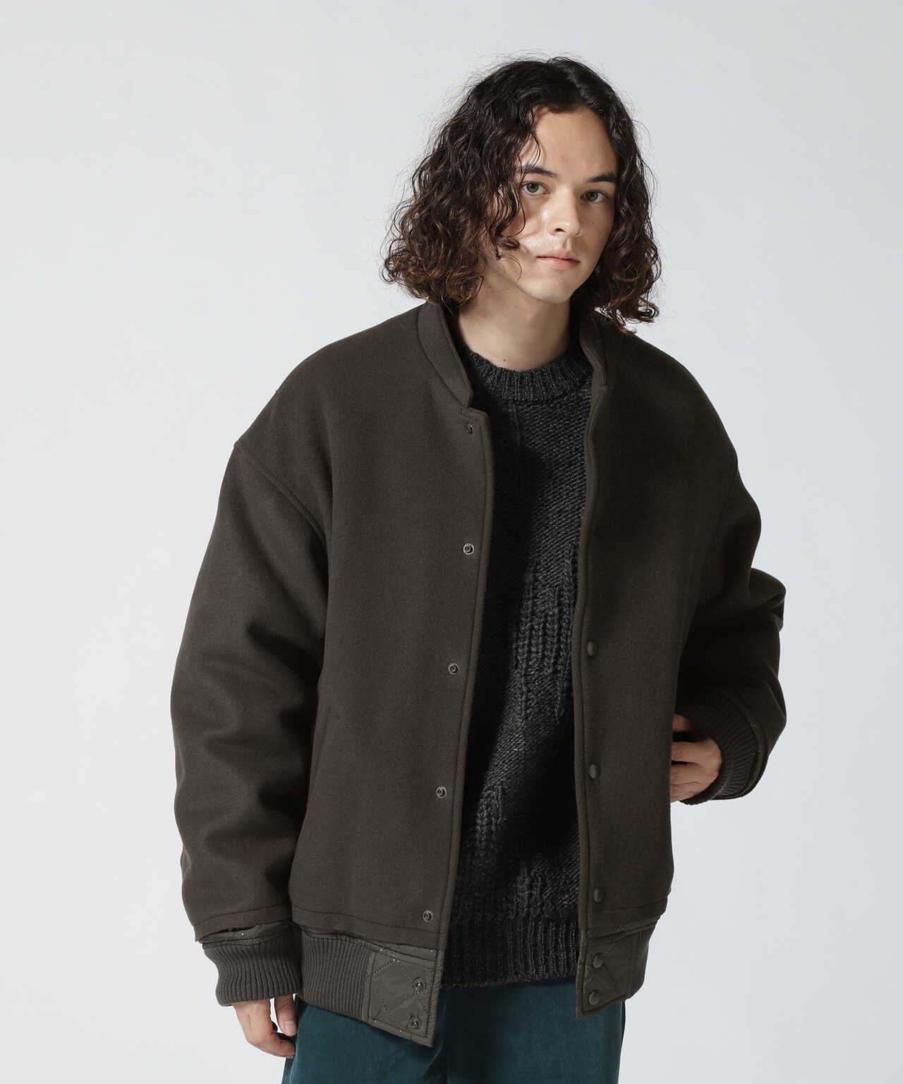 22AW YOKE BROKEN AWARD JACKET-