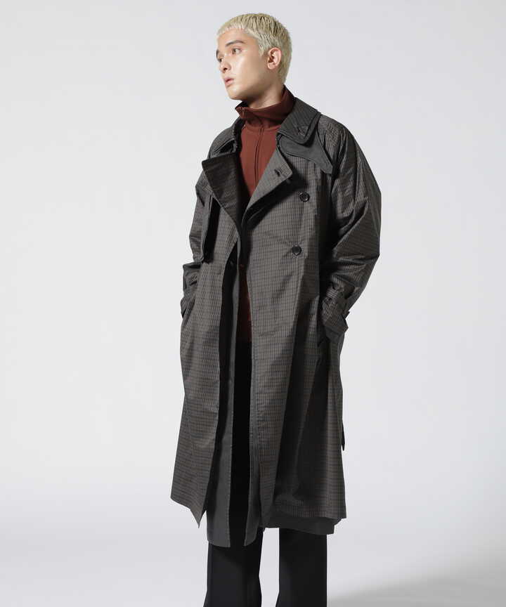 YOKE/ヨーク/NYLON COVERED TRENCH COAT | GARDEN ...