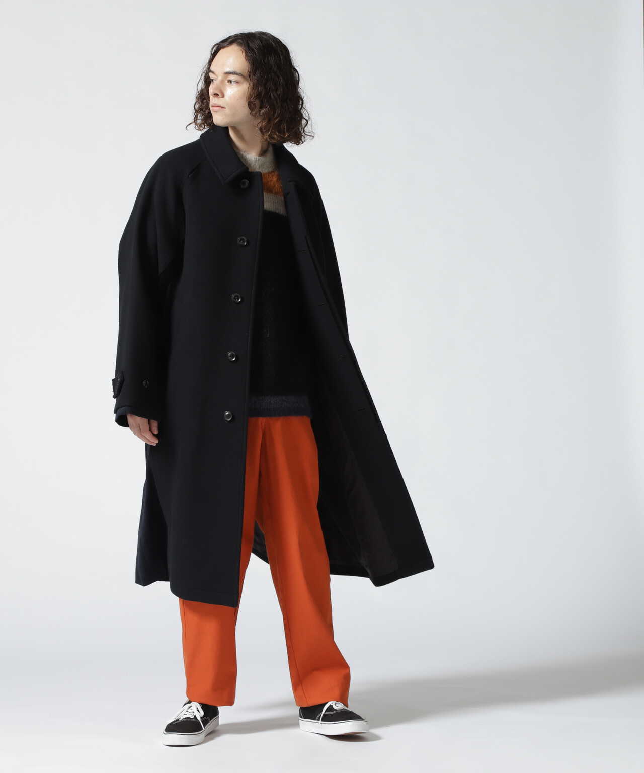 YOKE Oversize Bal Collar Coat