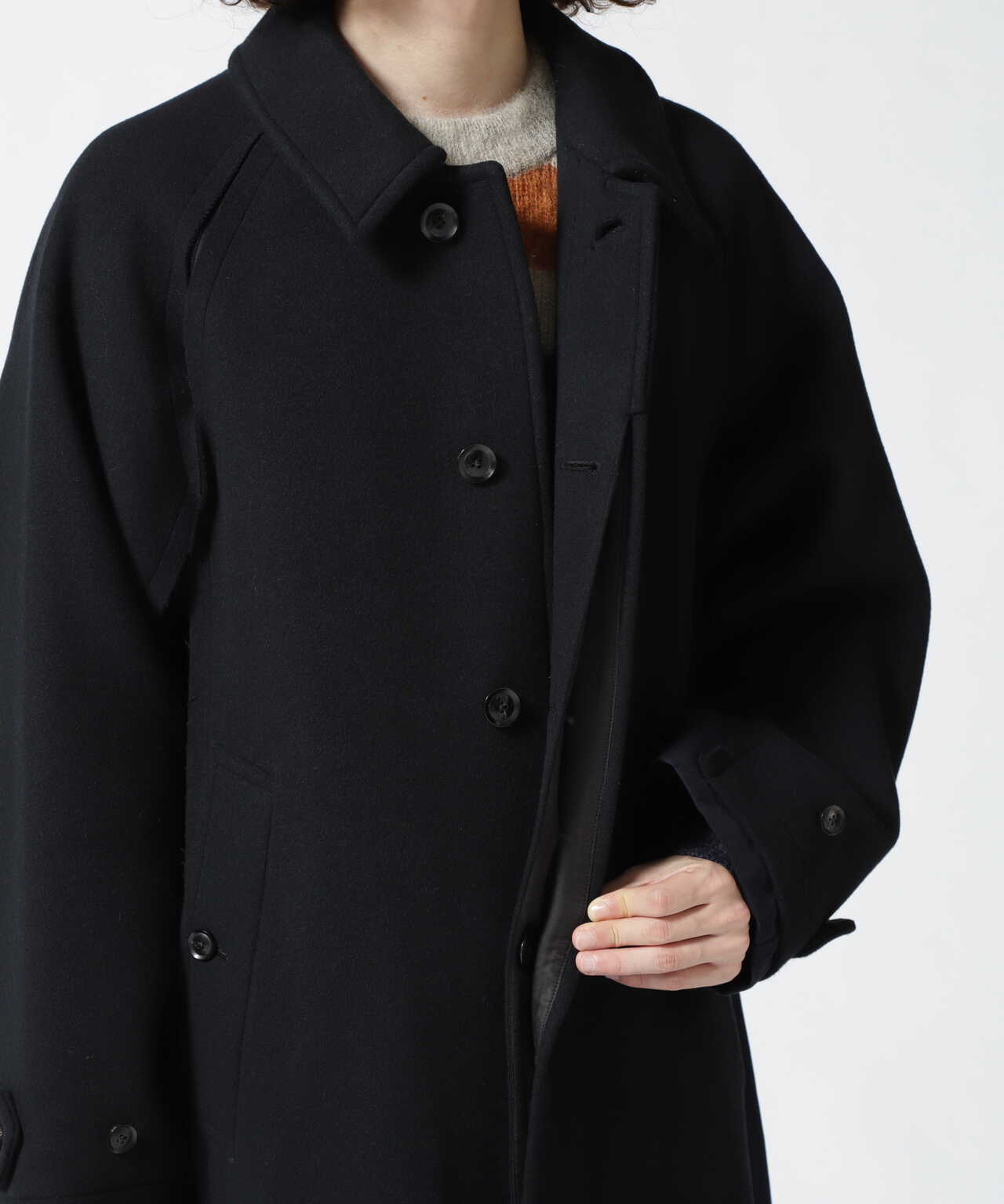 YOKE/ヨーク/Broken Bal Collar Coat | GARDEN ( ガーデン ) | US 