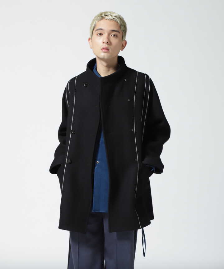 IRENISA/イレニサ/REVERSIBLE STAND HALF COAT | GARDEN