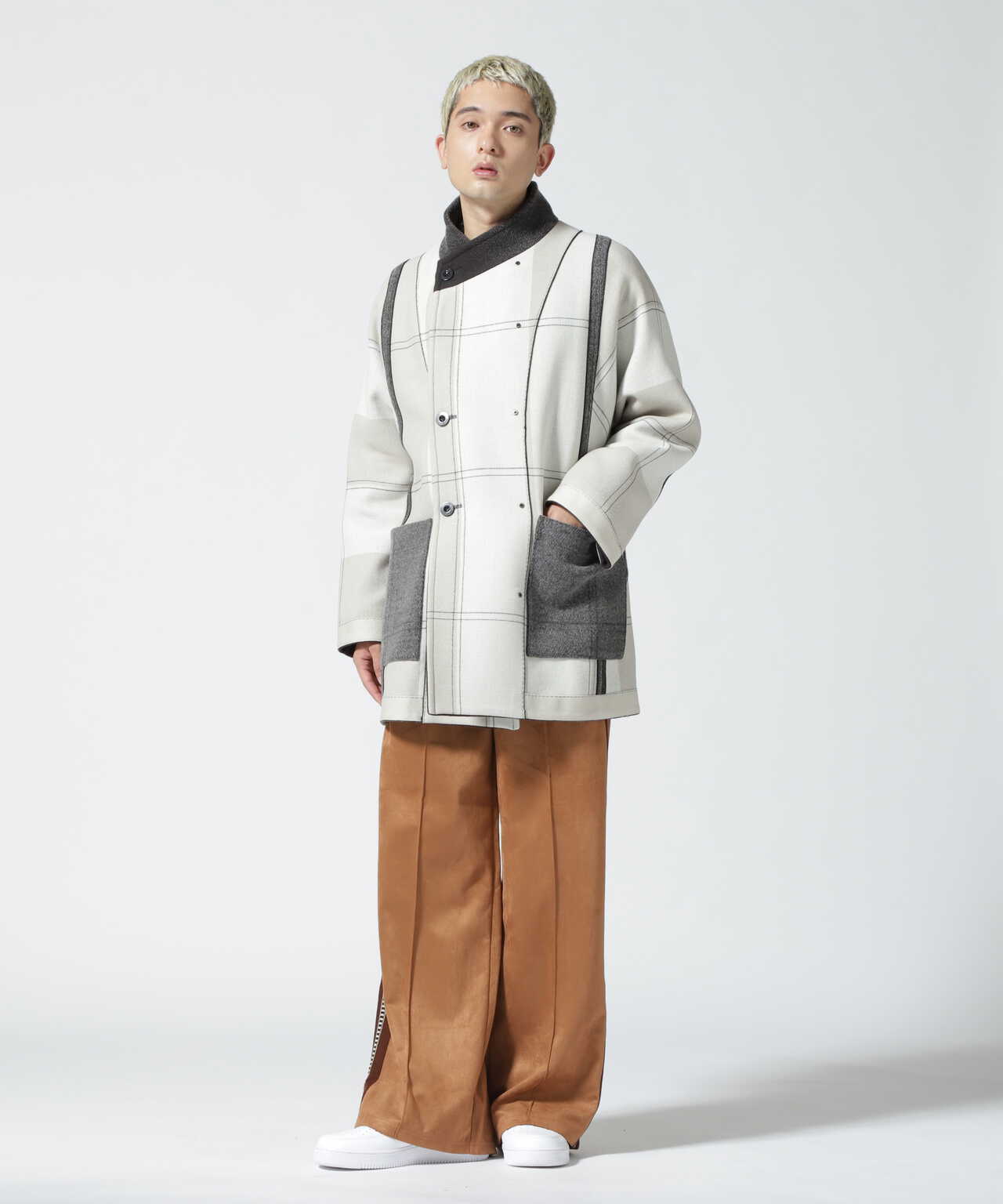 IRENISA 22AW REVERSIBLE STAND HALF COAT | www.landlformacion.es