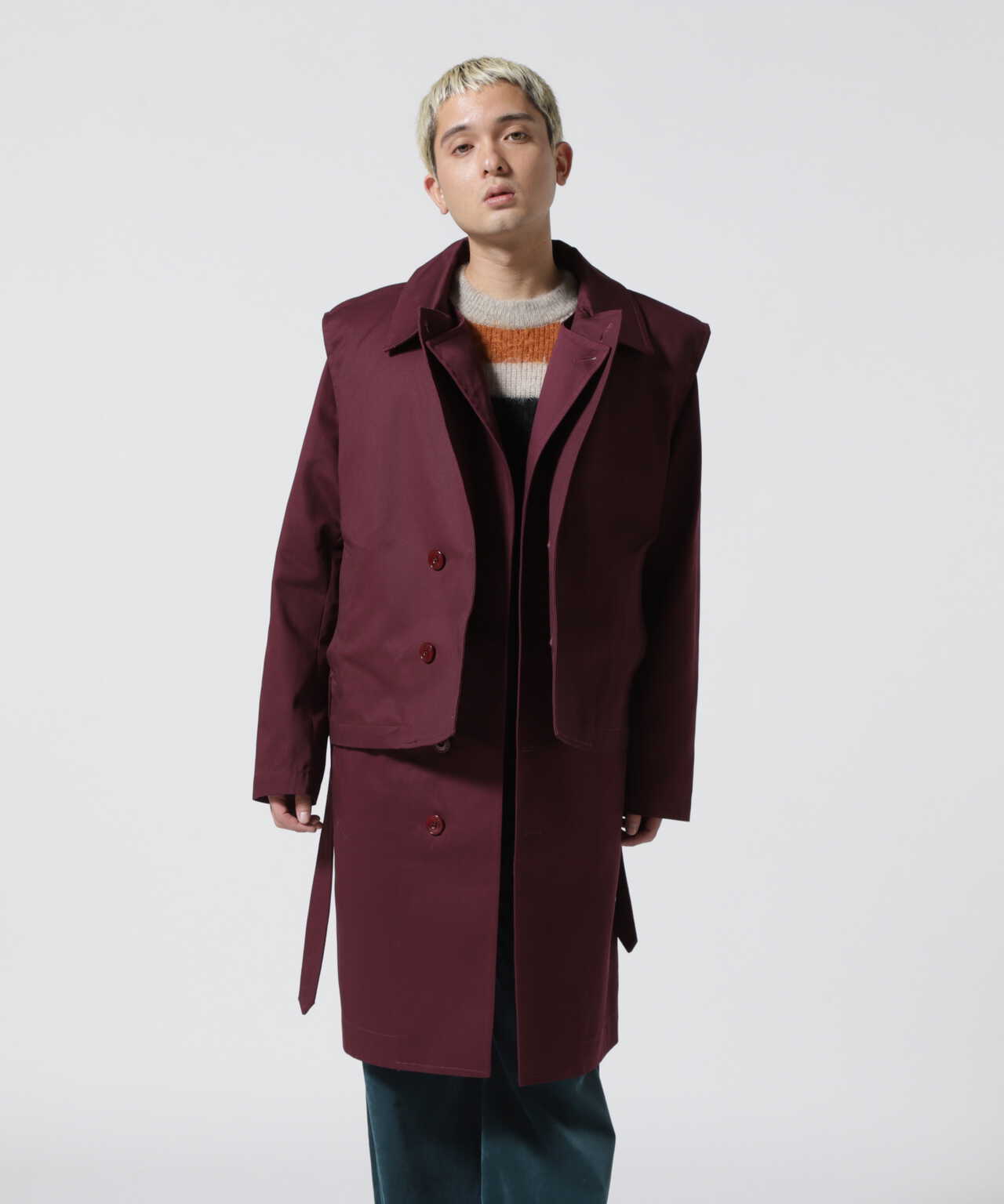 Toironier/ToironierxDickies Layered Trench Coat | GARDEN