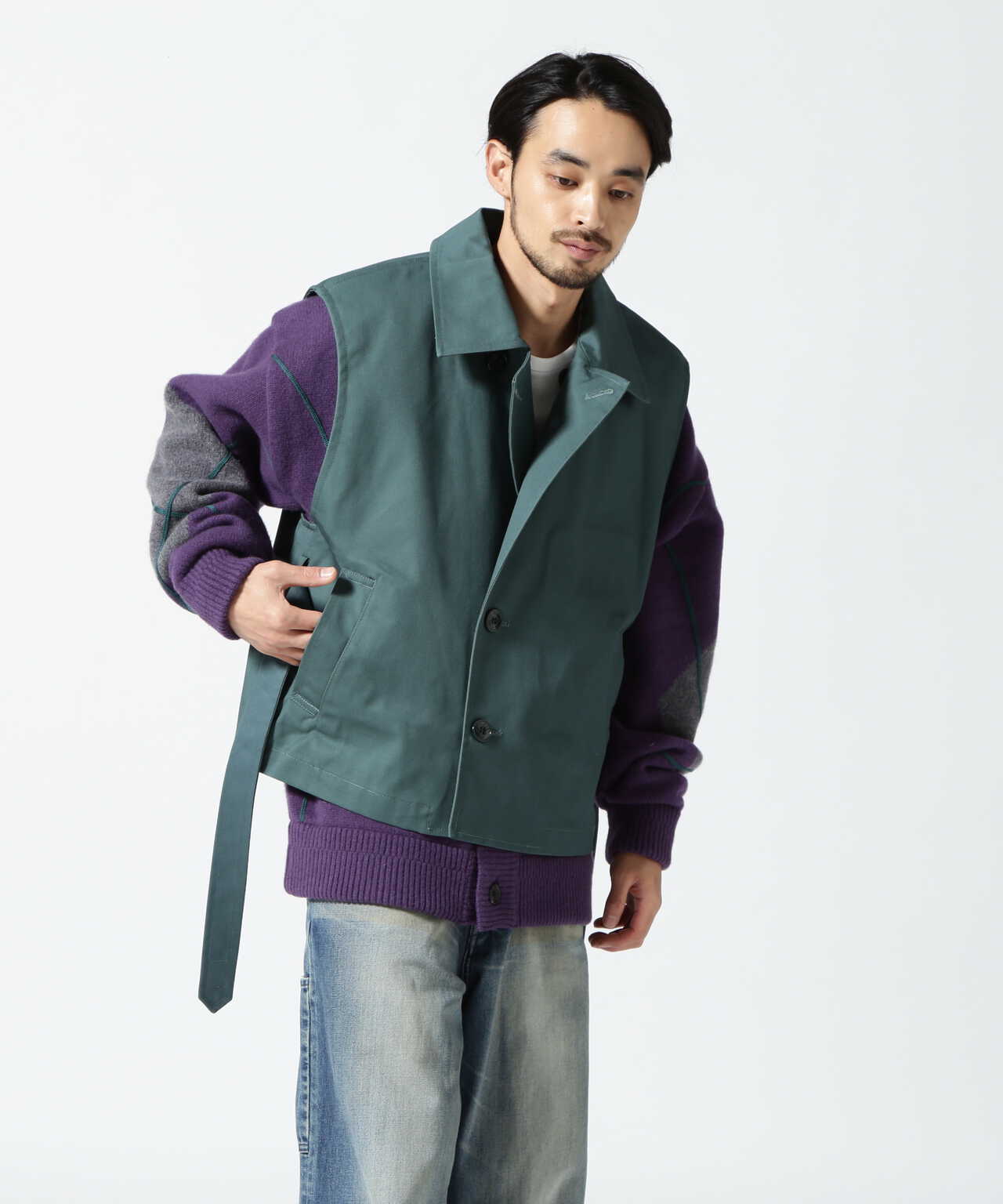 Toironier/ToironierxDickies Layered Trench Coat