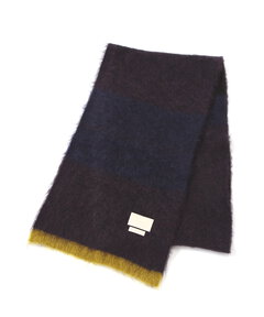 YOKE/ヨーク/STILL BORDER MOHAIR LONG STOLE