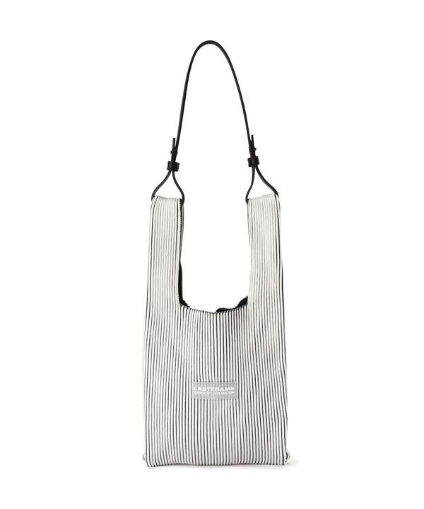 美品LAST FRAME   TWO TONE MARKET BAG ミデアム