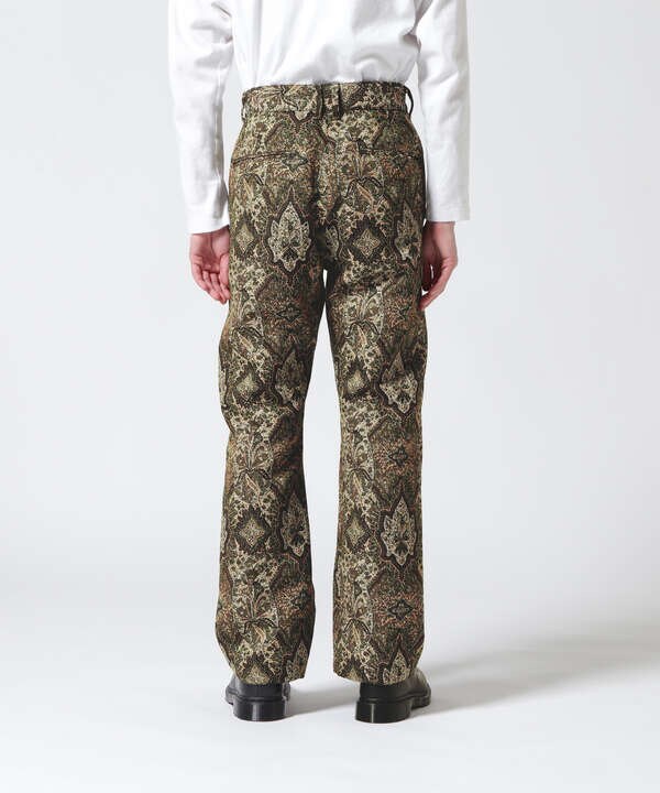 TAUPE/トープ/Paisley Pleats Trousers