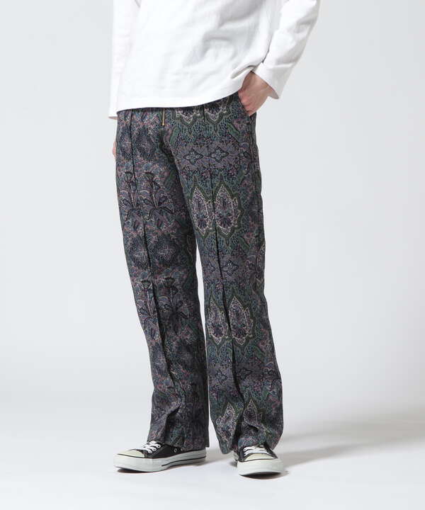 TAUPE/トープ/Paisley Pleats Trousers