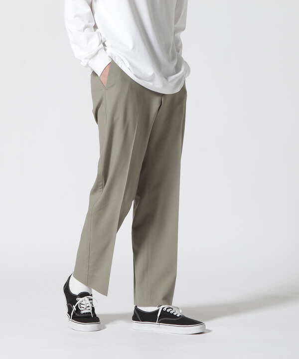 YOKE/ヨーク/STITCHED WOOL STRAIGHT TROUSERS（7883110289） | GARDEN