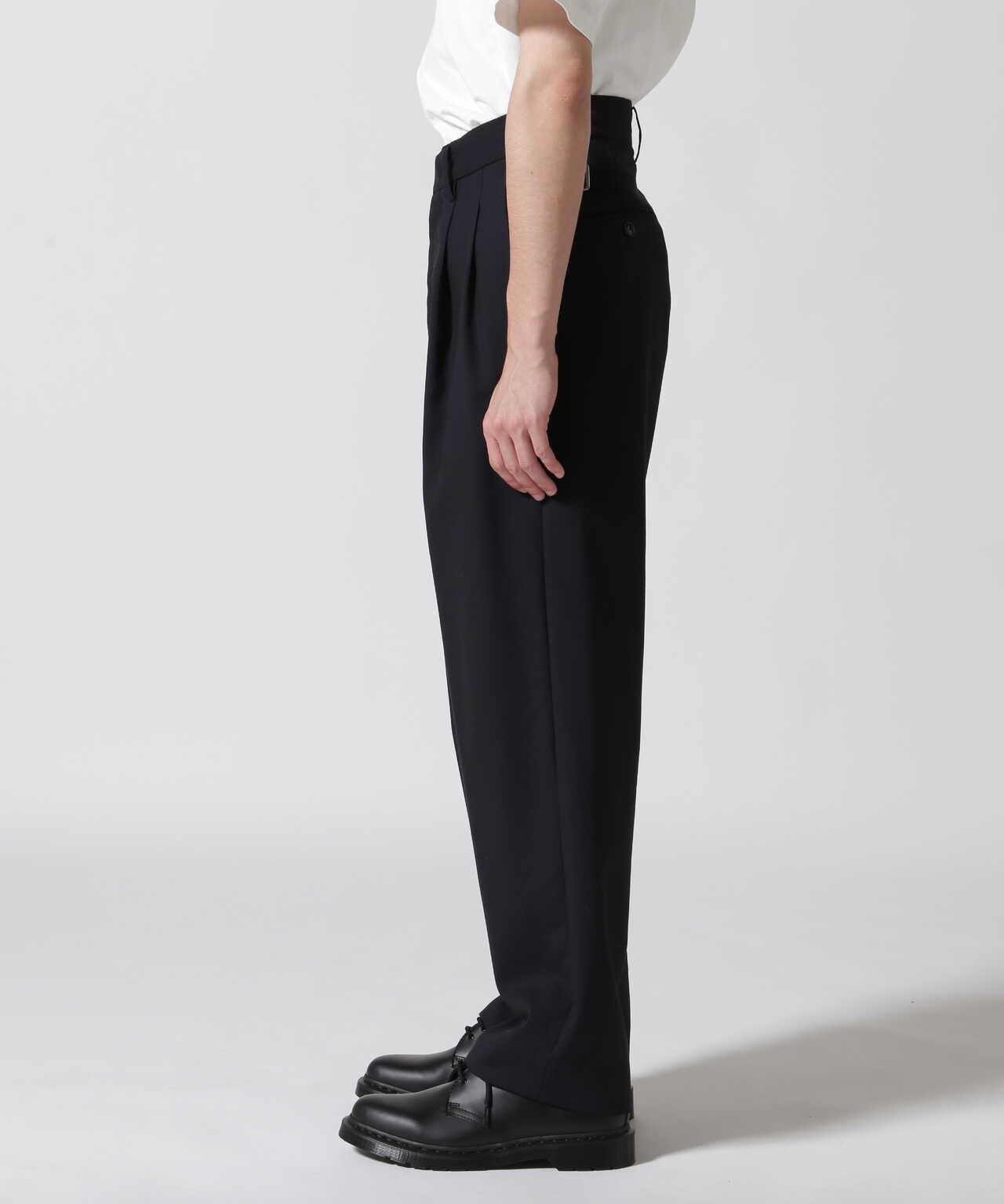 URU/ウル/WOOL TROPICAL - 2 TUCK PANTS | GARDEN ( ガーデン ) | US ONLINE STORE（US  オンラインストア）