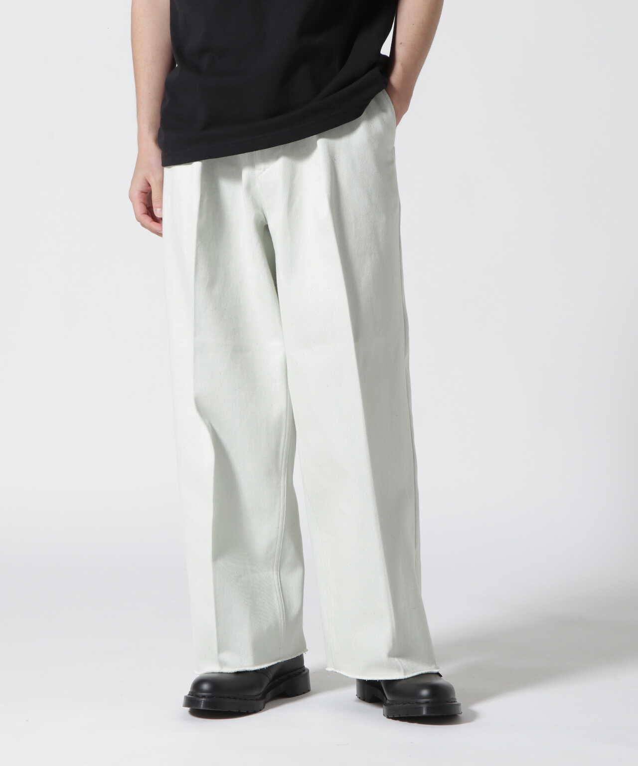 最新入荷 パンツ saby VISCOSE BAGGY TUCK パンツ - www ...