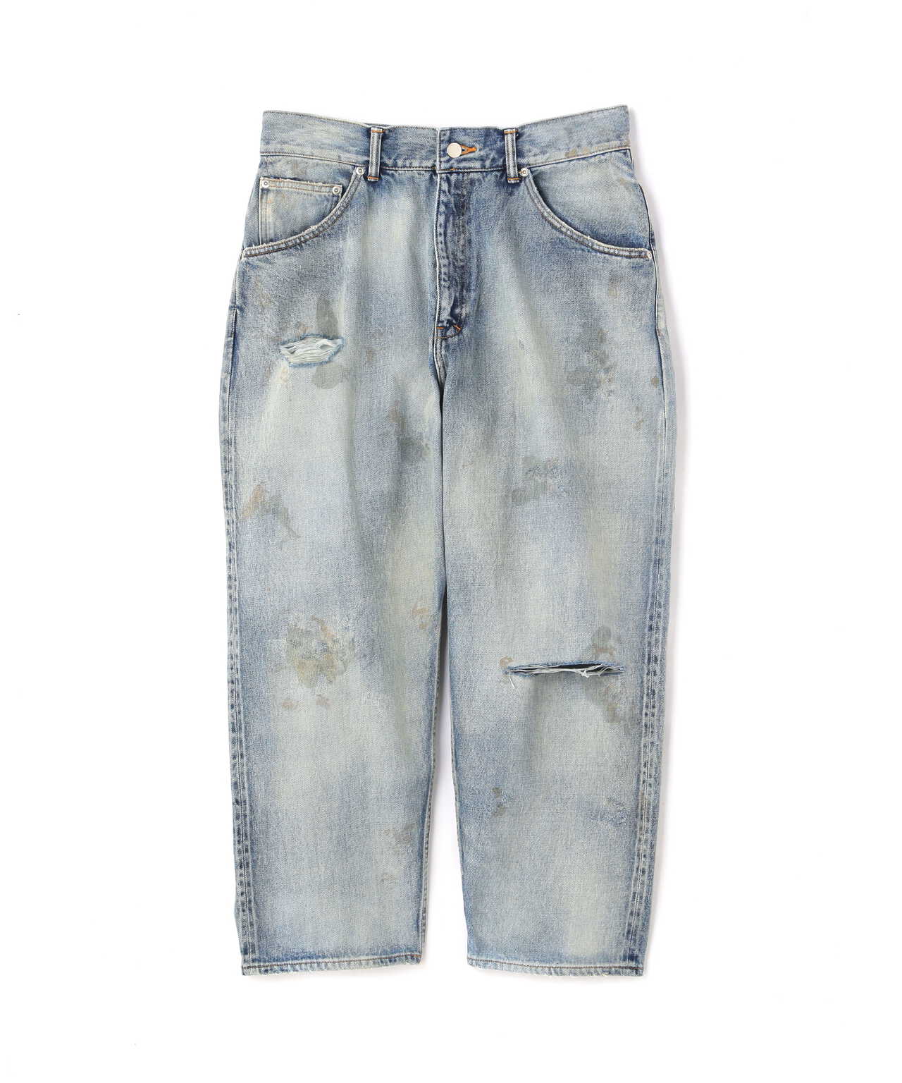 【サイズ2】ANCELLM/TAPERED 5P DENIM PANTSsup